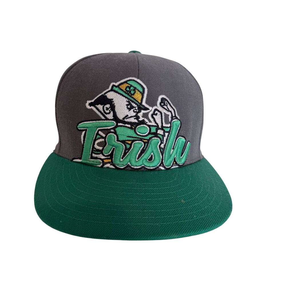 Top of the World Irish Snapback Hat Green Gray Adjustable Cap